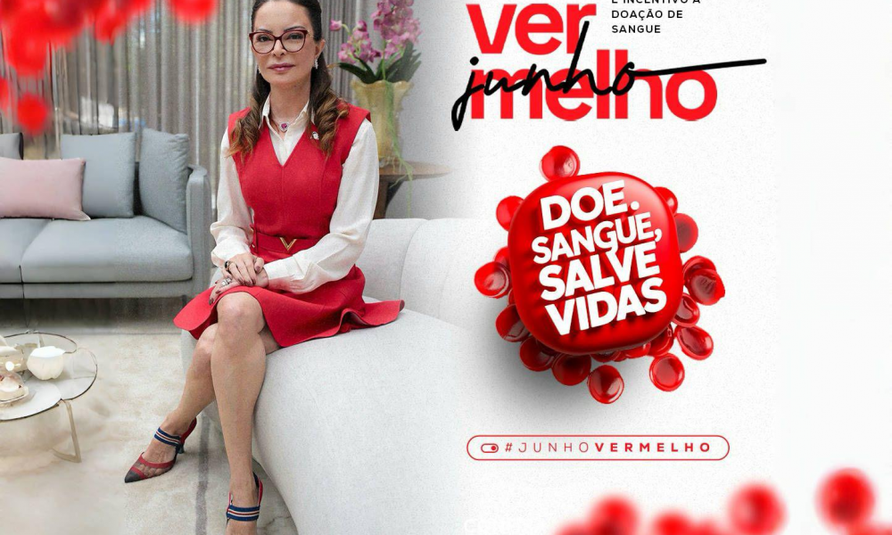 madrinha-do-mt-hemocentro,-primeira-dama-do-estado-apoia-a-campanha-‘junho-vermelho’