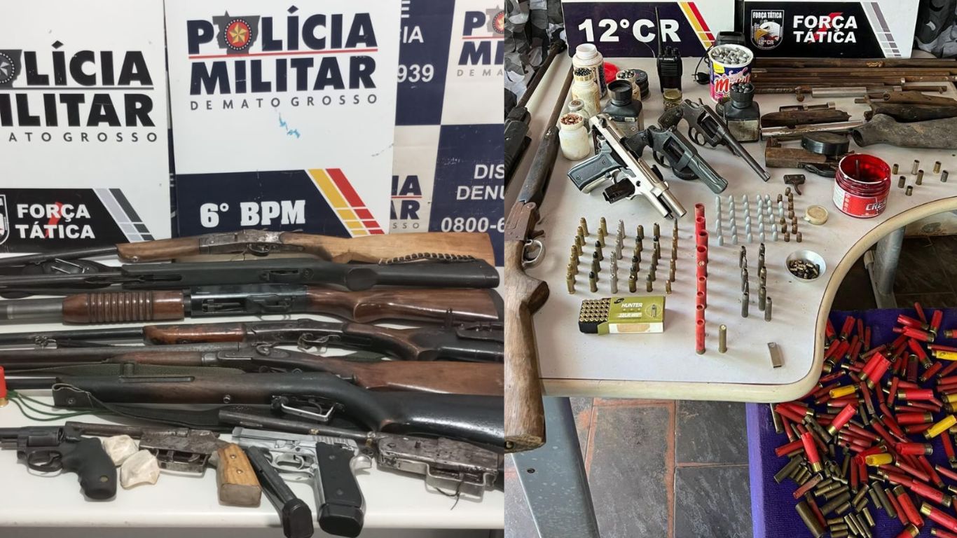 policia-militar-apreendeu-mais-de-1,3-mil-armas-de-fogo-e-simulacros-em-2024