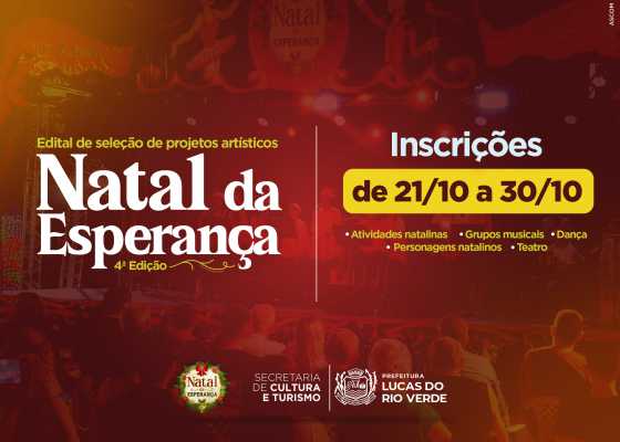 natal-da-esperanca:-inscricoes-para-projetos-culturais-abrem-dia-21