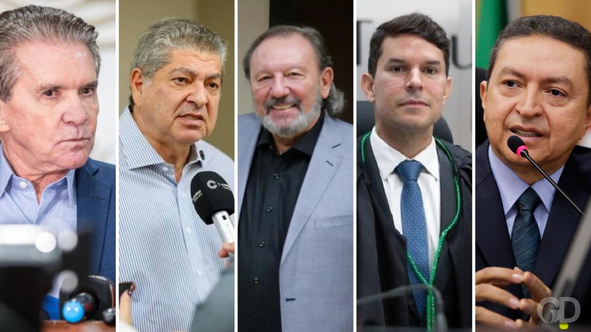 Conselheiros alvos da Operação Tomada de Contas