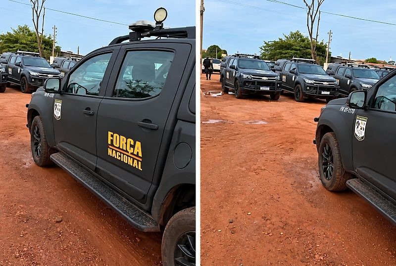 Força Nacional participa da operação