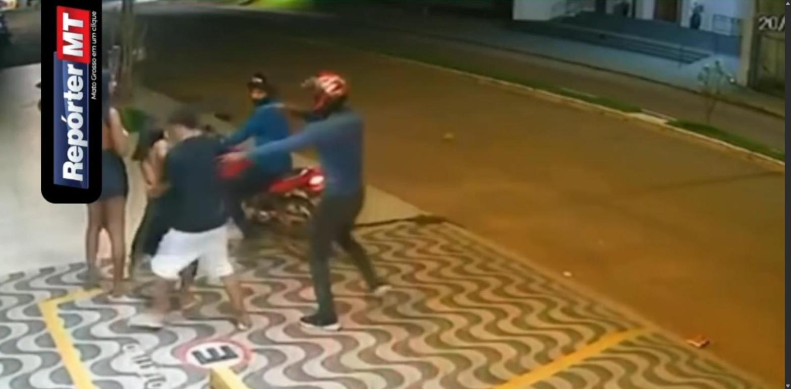Câmera registra execução de jovem em Peixoto de Azevedo